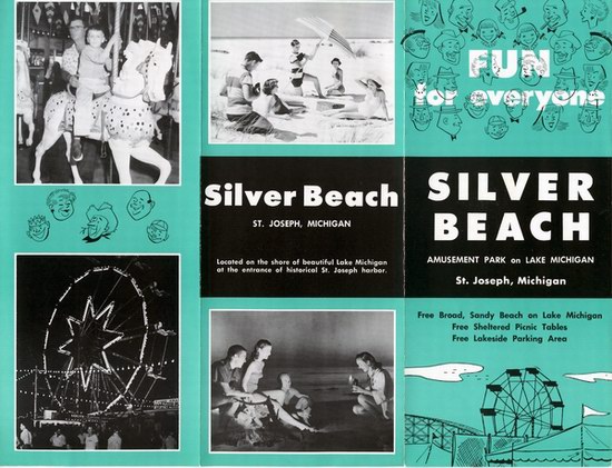 Silver Beach Amusement Park - Brochure Cover (newer photo)